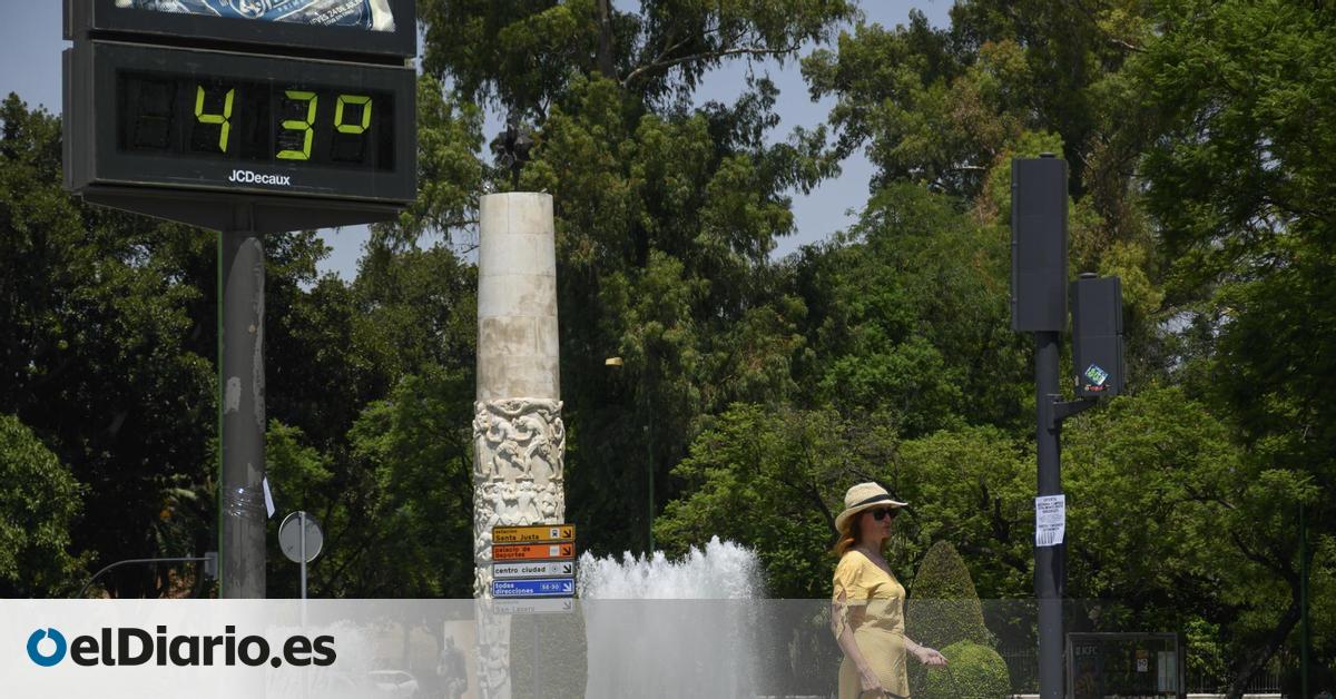 Aemet extiende de nuevo el aviso por ola de calor: durará al menos una semana