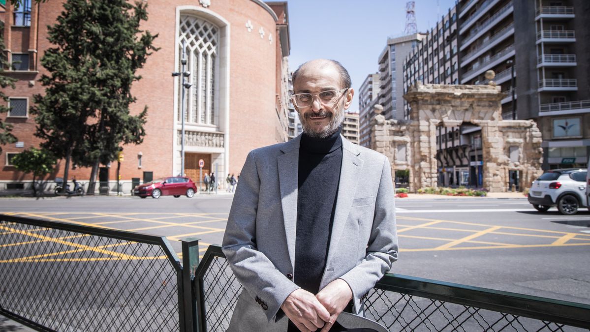 El expresidente aragonés Javier Lambán, recientemente en Zaragoza.