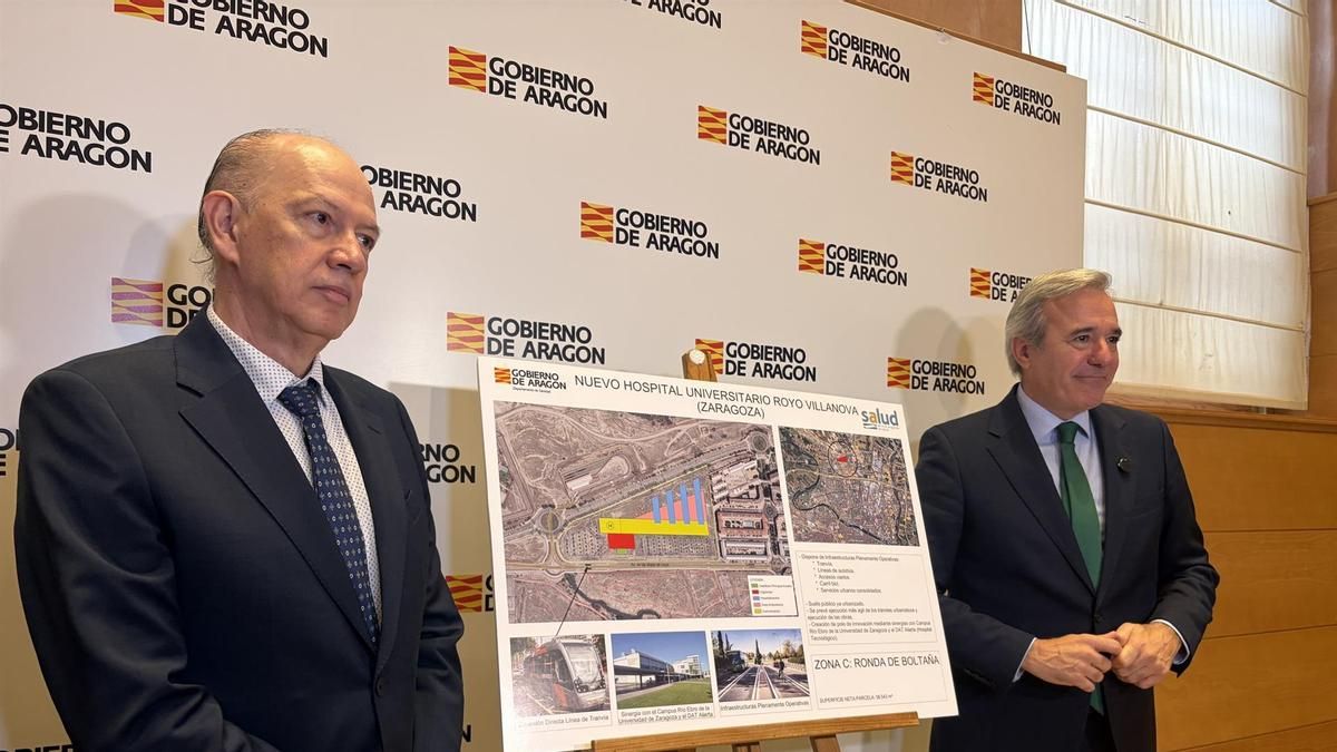 El nuevo Hospital Royo Villanova de Zaragoza se ubicará en la calle Ronda de Boltaña