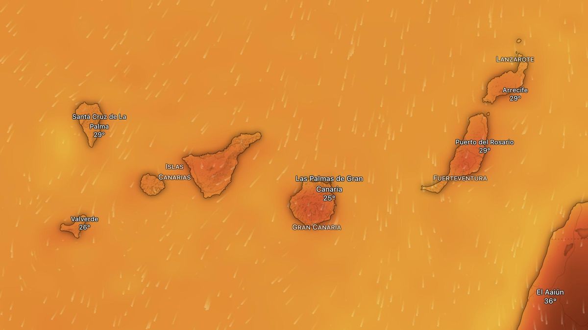Aemet anuncia una nueva subida de temperaturas en Canarias y un nuevo episodio de calima