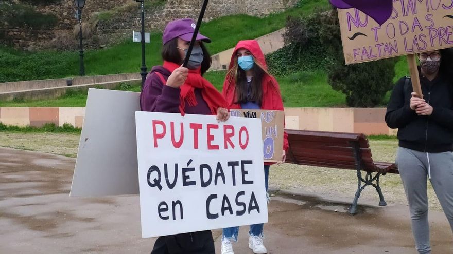 Cadena humana en Toledo