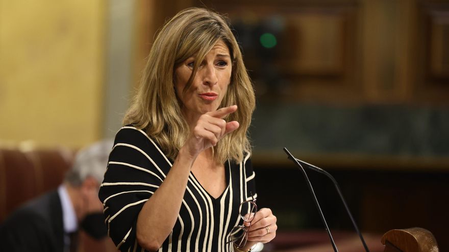 La vicepresidenta segunda y ministra de Trabajo, Yolanda Díaz.