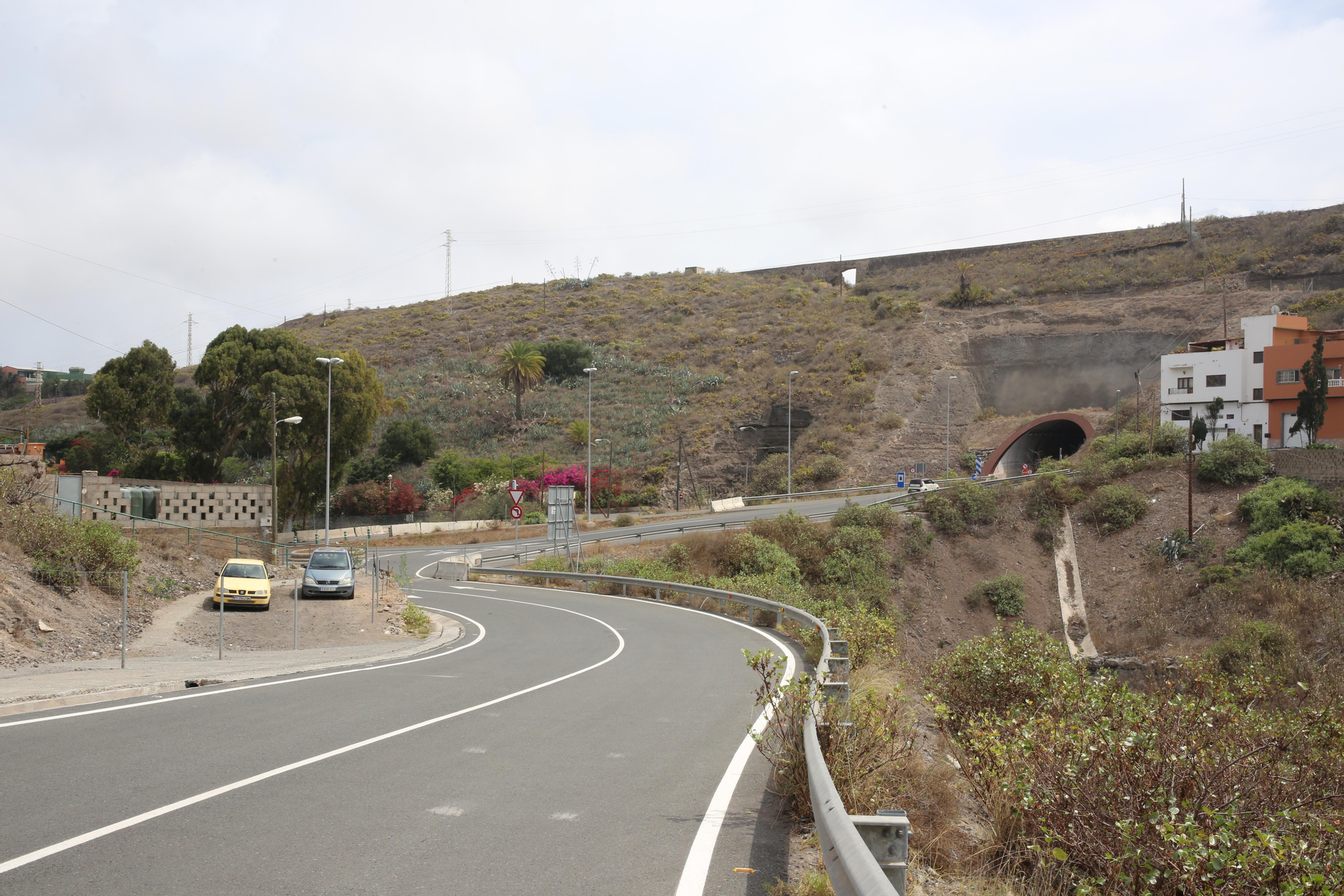 Carretera de Lomo La Viuda. (ALEJANDRO RAMOS)