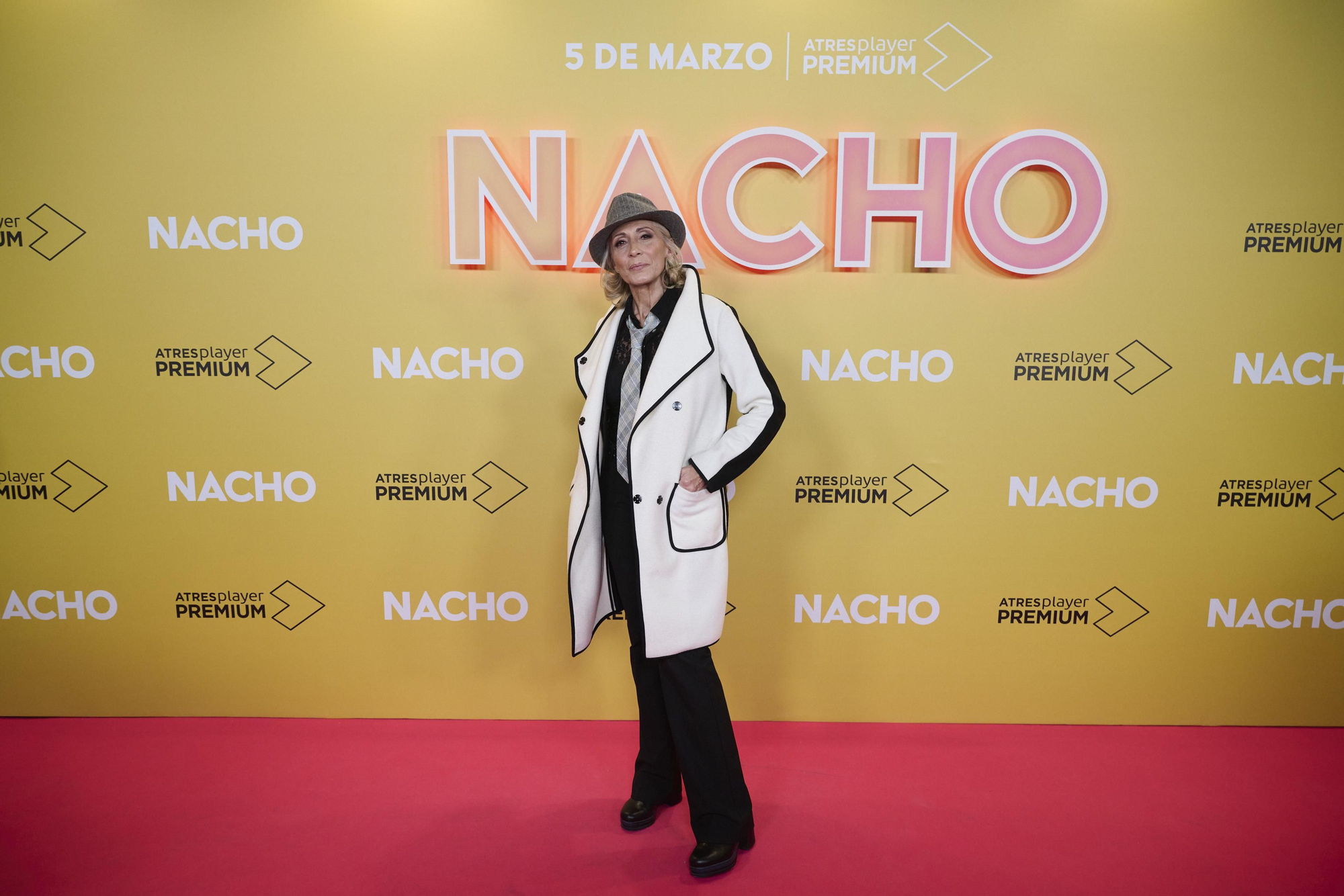 Montse Guallar en la première de 'Nacho'