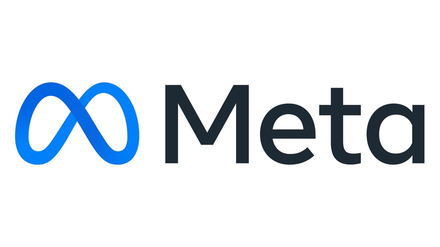 Fotografía facilitada este jueves por Meta en la que se registró el logo de la compañía Meta. EFE/META