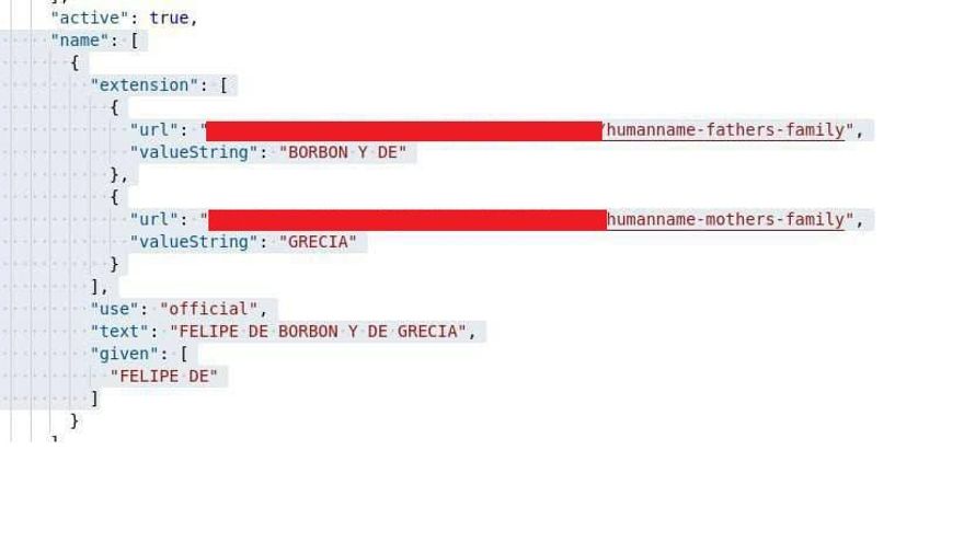 Un fallo en la web de la Sanidad de Madrid deja al descubierto los datos del rey, Pedro Sánchez o Aznar