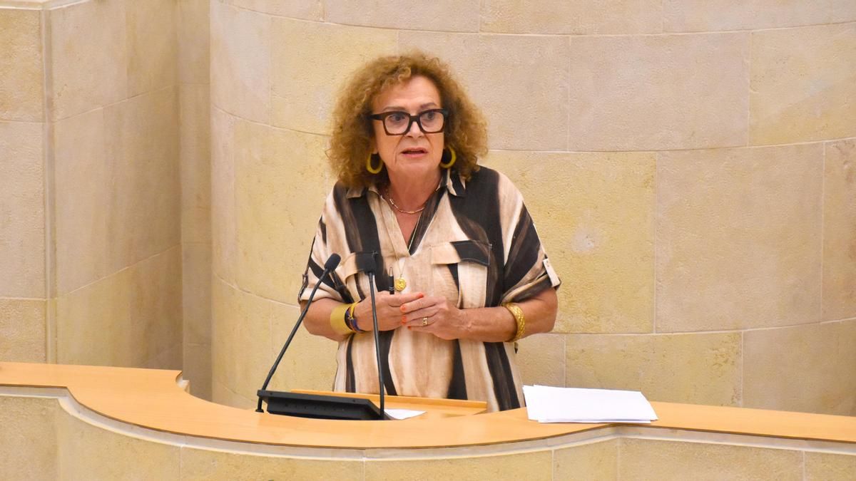 La diputada del PRC, Teresa Noceda.