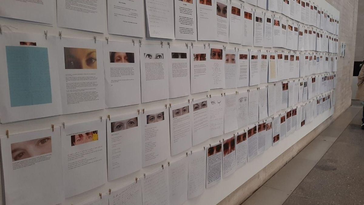 Los testimonios de las mujeres que forman la obra 'Ascendiendo', de Yoko Ono.