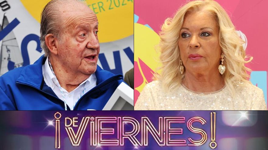 Telecinco vuelve a duplicar 'De viernes' esta semana con un especial sobre el rey emérito y Bárbara Rey