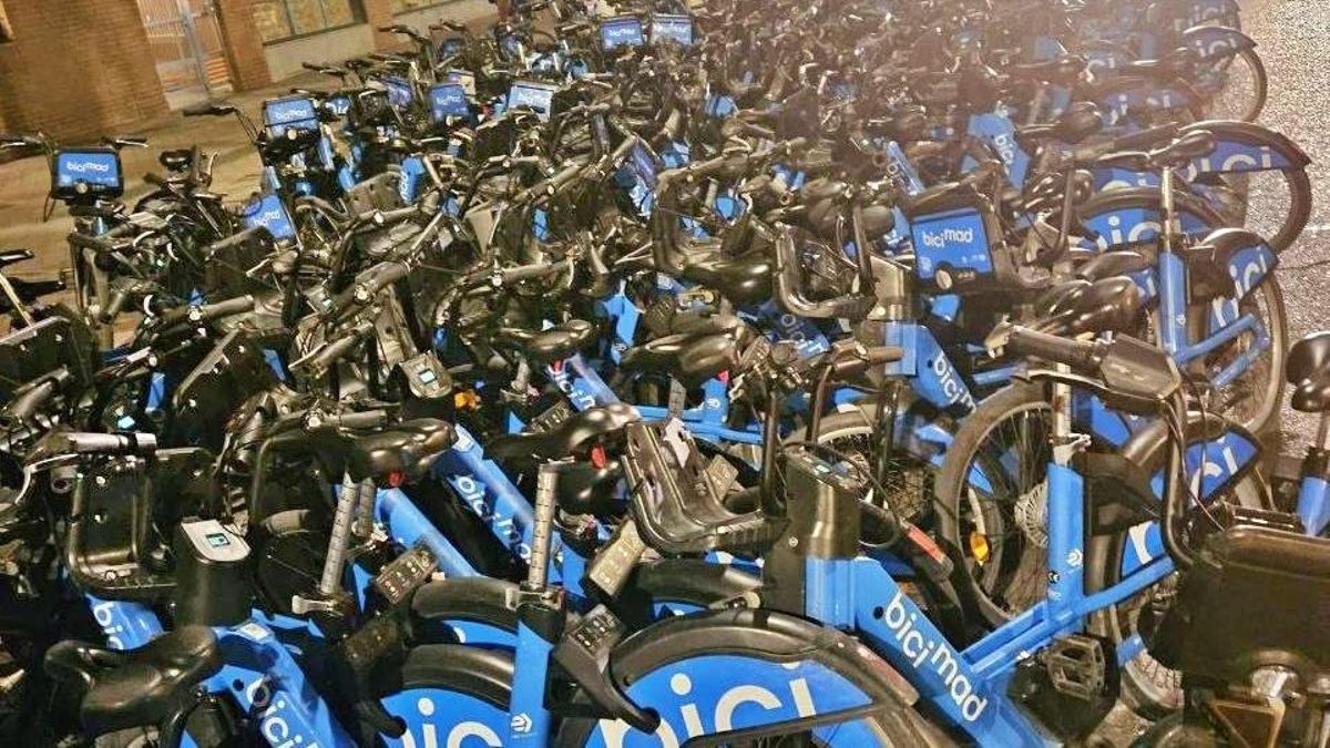 Cuántas bicicletas caben en una estación de Bicimad: el caso de Príncipe Pío