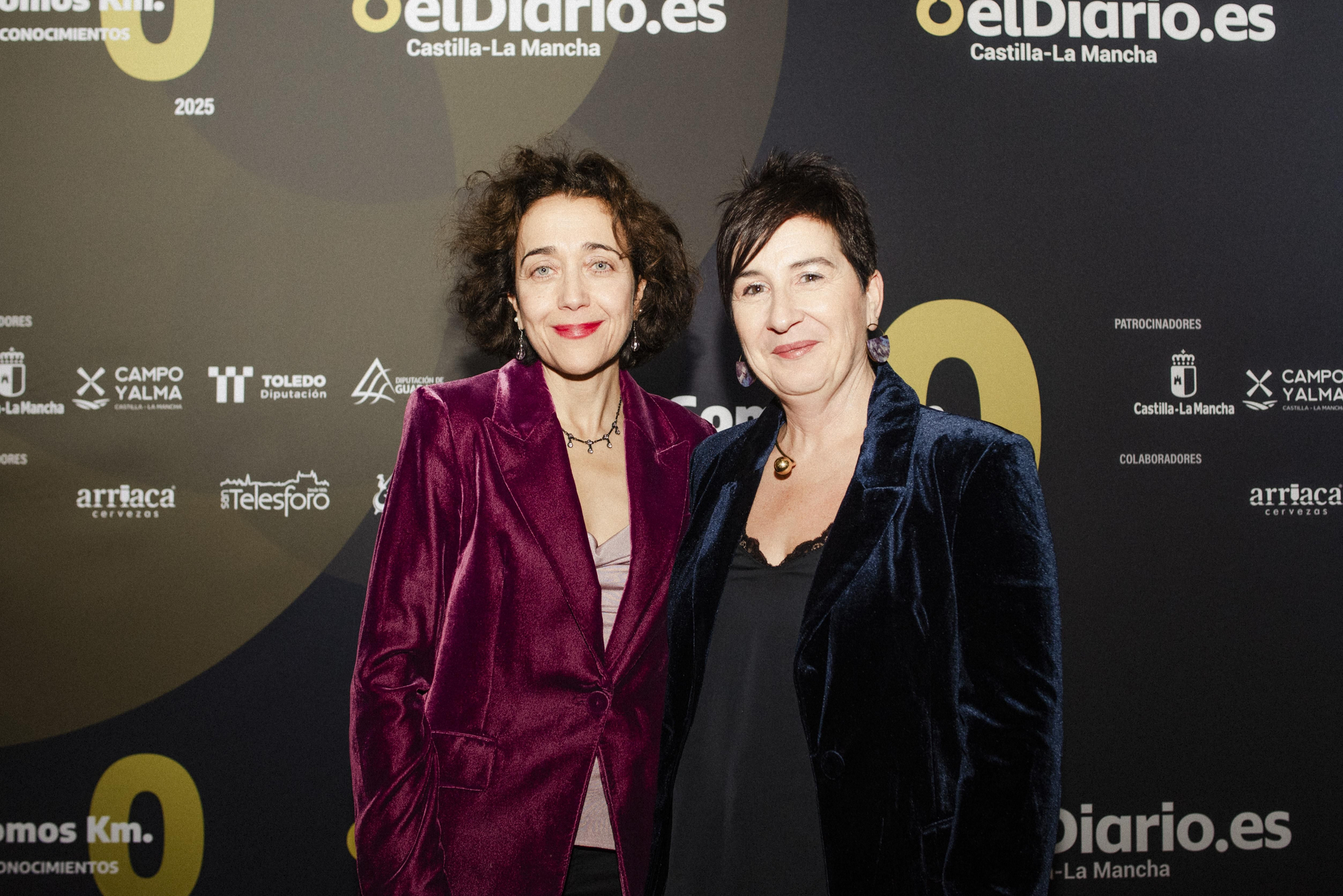 De izquierda a derecha, Verónica García directora comercial de elDiario.es Castilla-La Mancha y Rocío Sánchez, responsable de Administración y RRHH