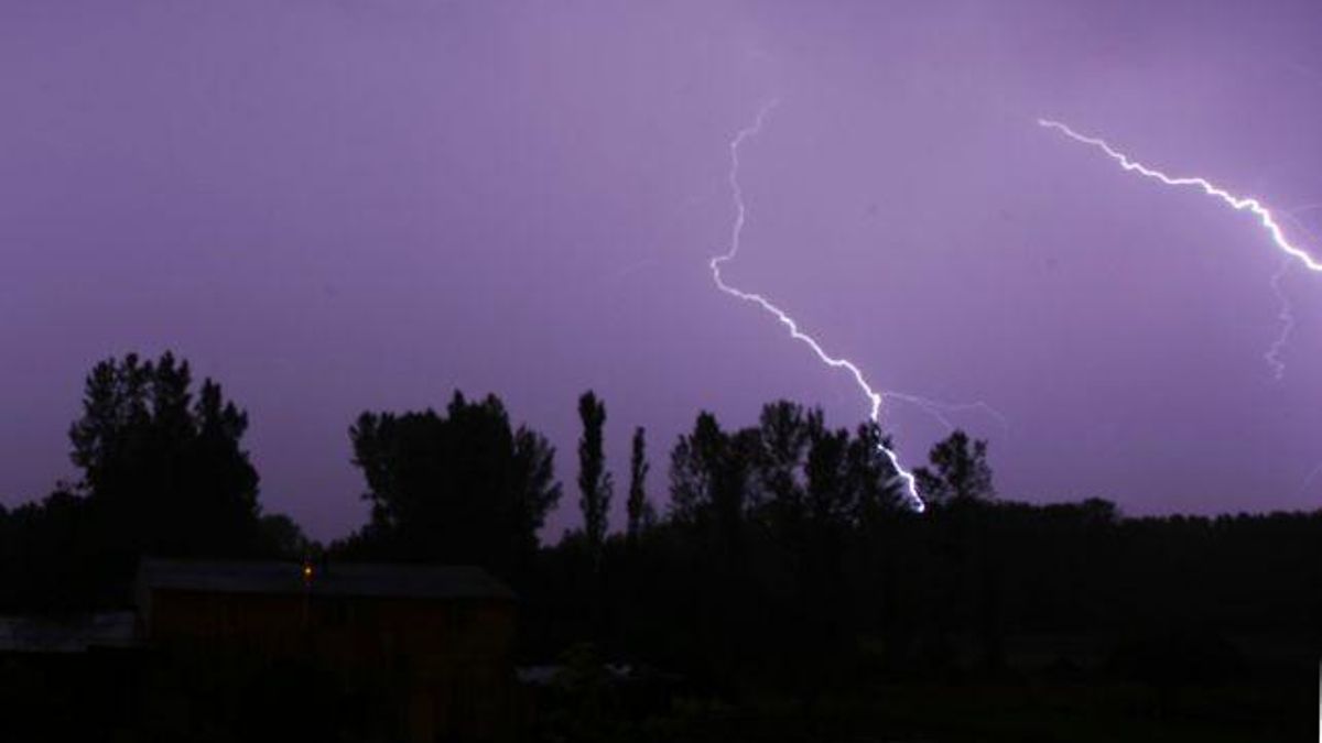 Tormentas en El Bierzo.