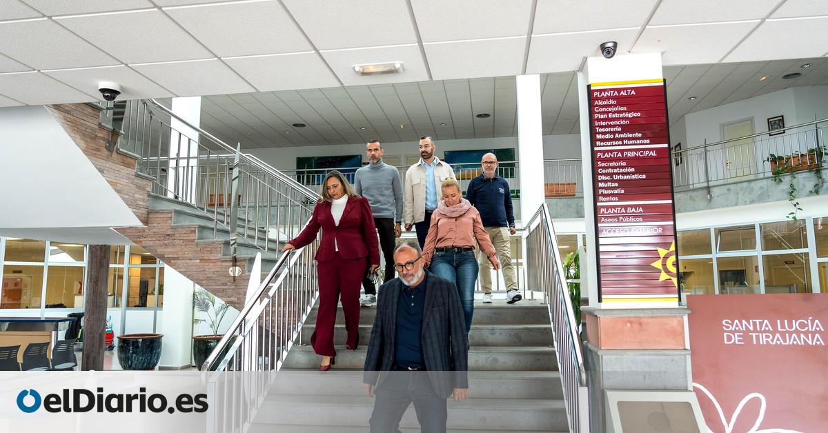 El alcalde de Santa Lucía se queda en minoría al echar a Nueva Canarias de su gobierno por  desleal 