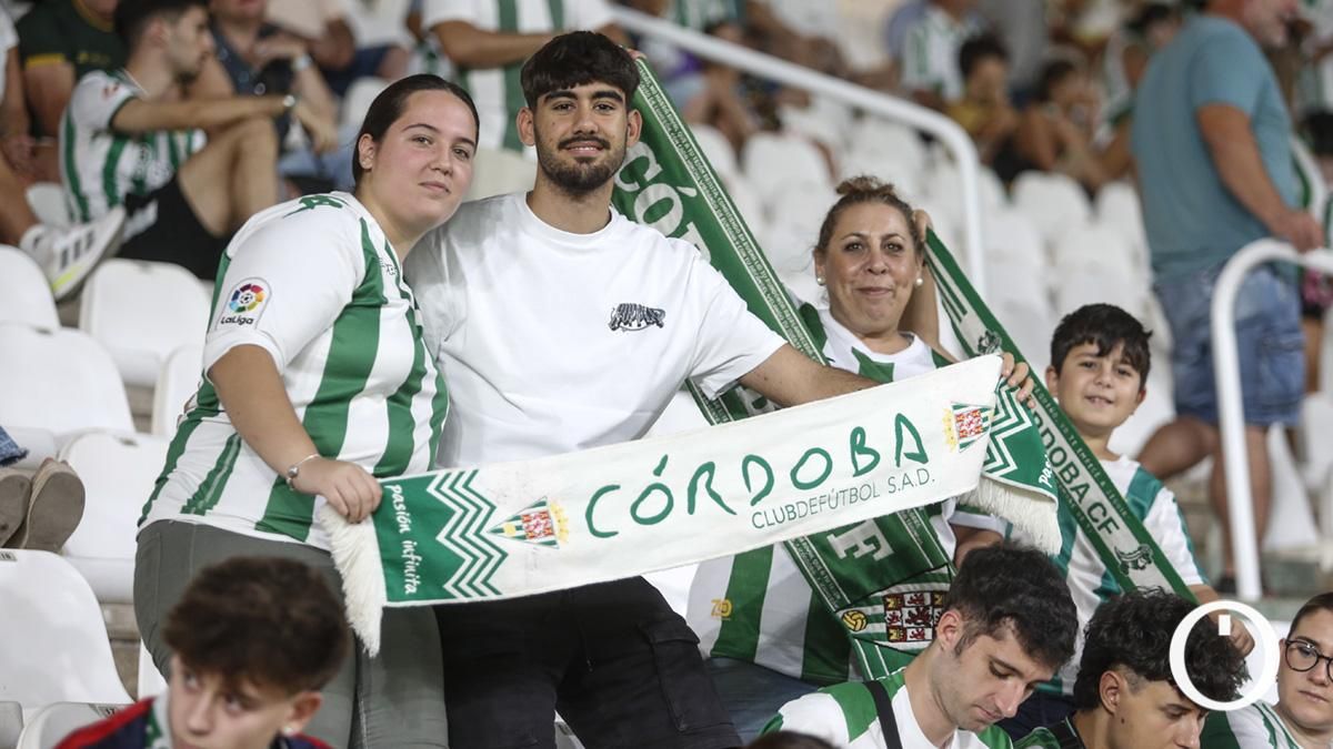 Grada Blanquiverde del Córdoba CF - CD Castellón