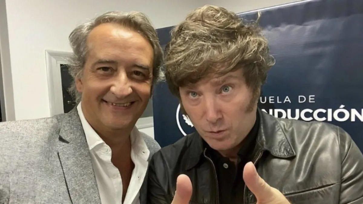 Nicolás Mayoraz contó con el apoyo de Javier Milei como candidato a Convencional Constituyente por Santa Fe.