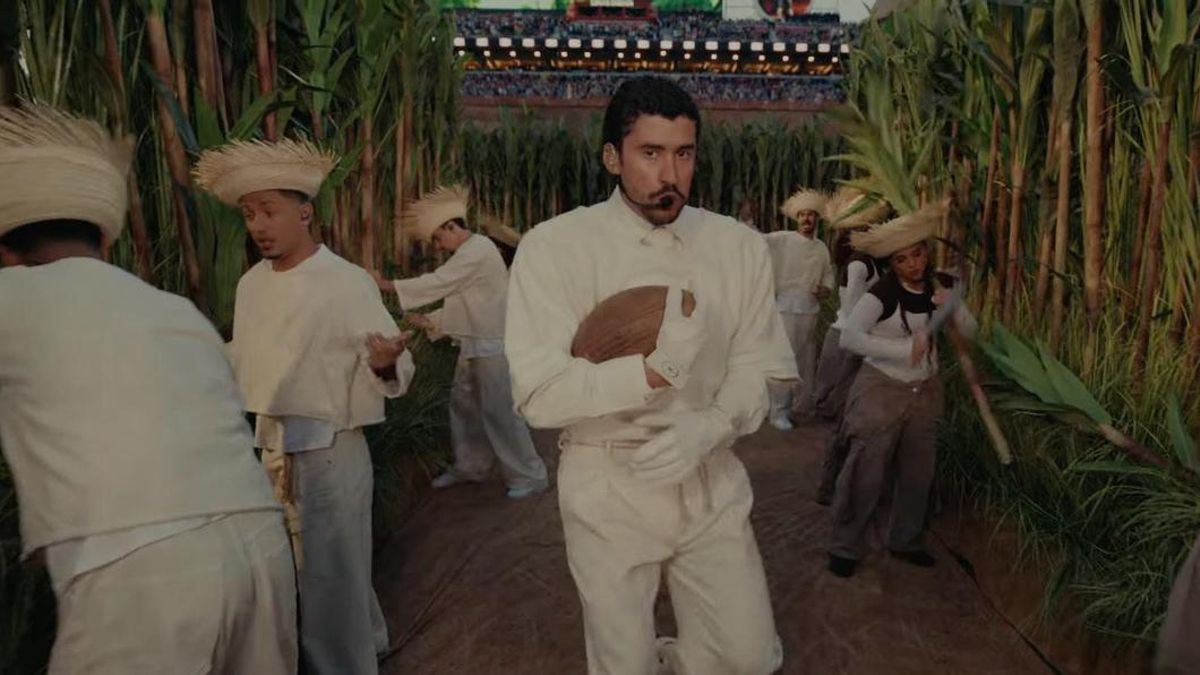 Fragmento de la actuación de Bad Bunny en la SuperBowl