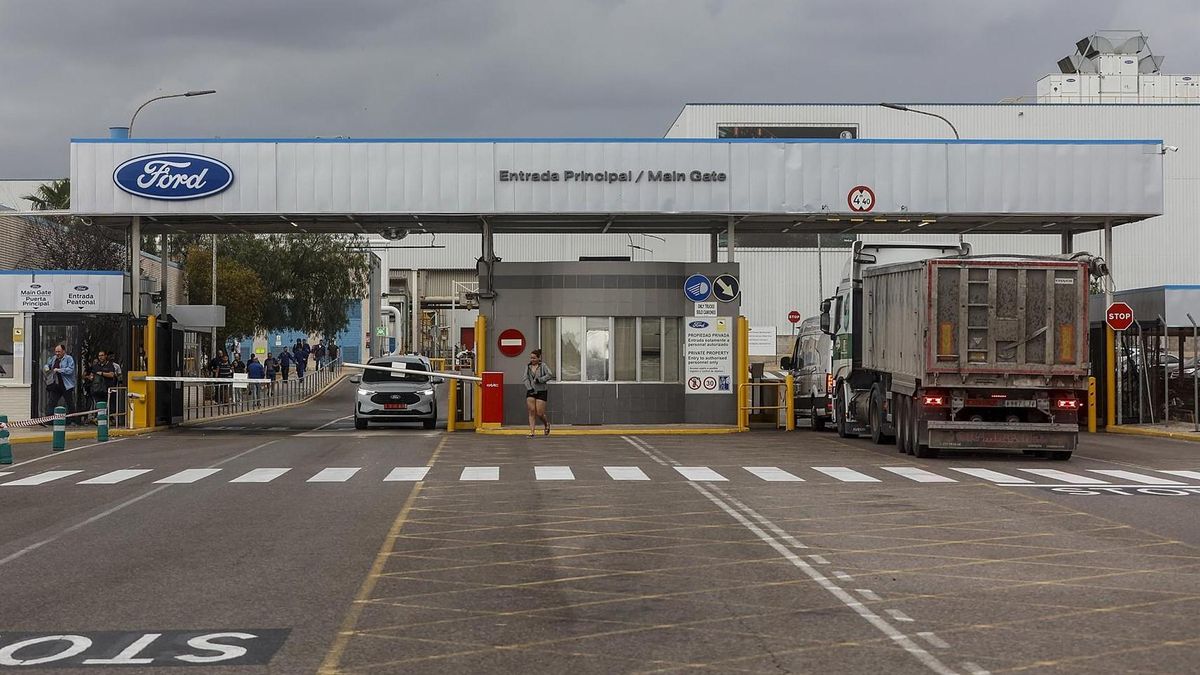 La fábrica de Ford en Almussafes.