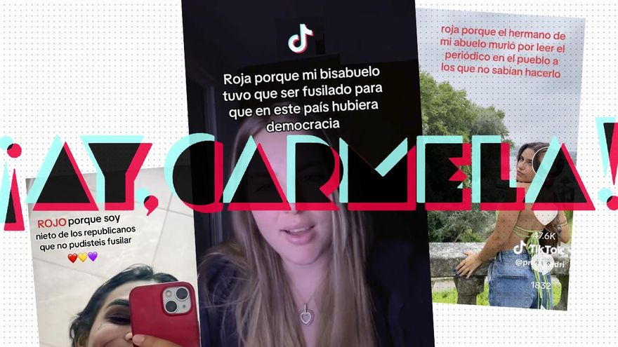 Los jóvenes que hacen memoria de la represión franquista en TikTok: "Me duele ver cómo se blanquea a un dictador"