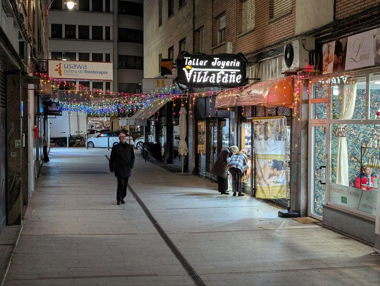 Así luce el Pasaje Ordoño II.