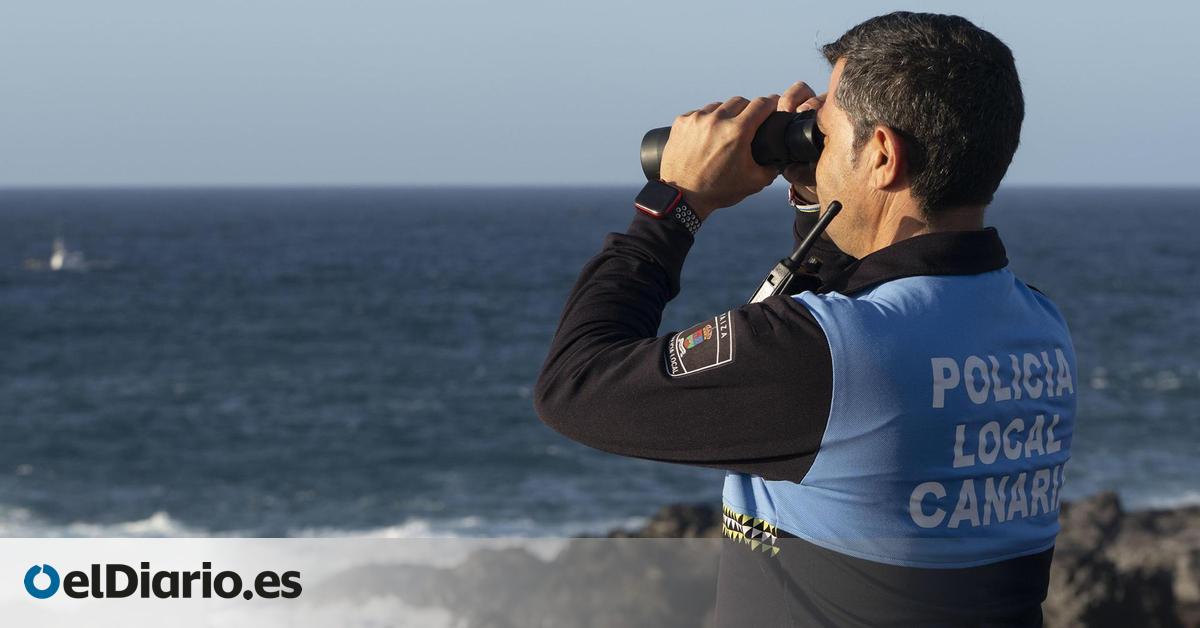Un dron se une a la búsqueda del joven estadounidense que sufrió un golpe de mar en Lanzarote