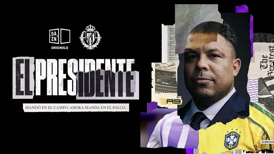 Ronaldo tendrá su propia docuserie en DAZN, sobre su etapa como 'El presidente' del Valladolid