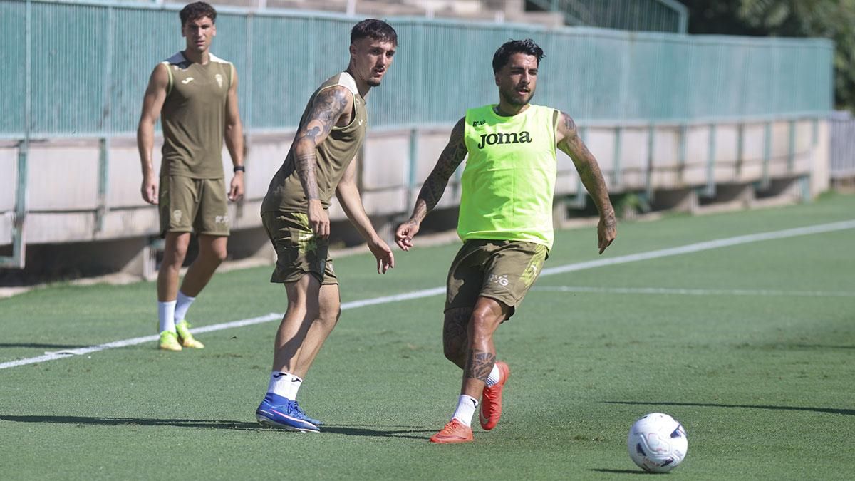 Entrenamiento del Córdoba CF en la Ciudad Deportiva
