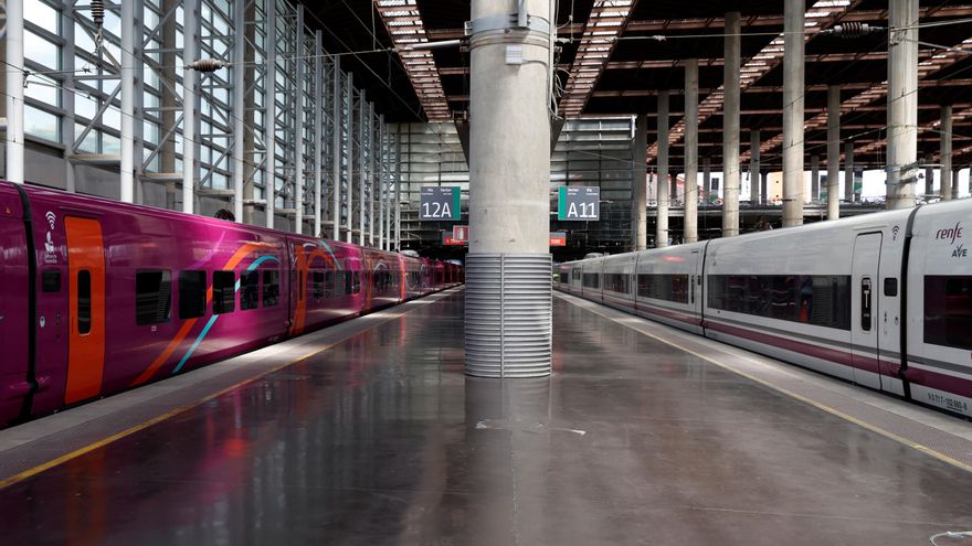 Anden de la estación de Atocha, en Madrid, en una fotografía de archivo. EFE/J.J. Guillén