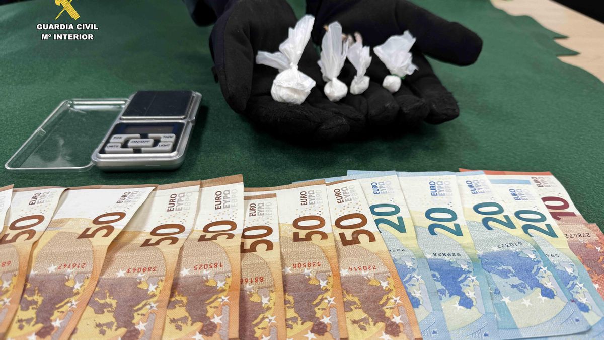 Detenido un conductor con cocaína, hachís y dinero en efectivo en Agoncillo: su nerviosismo lo delató