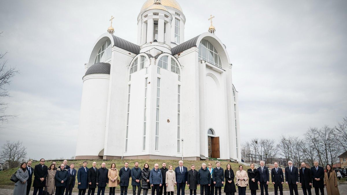 La UE conmemora la masacre de Bucha y se compromete "la plena rendición de cuentas de los crímenes de guerra" de Rusia