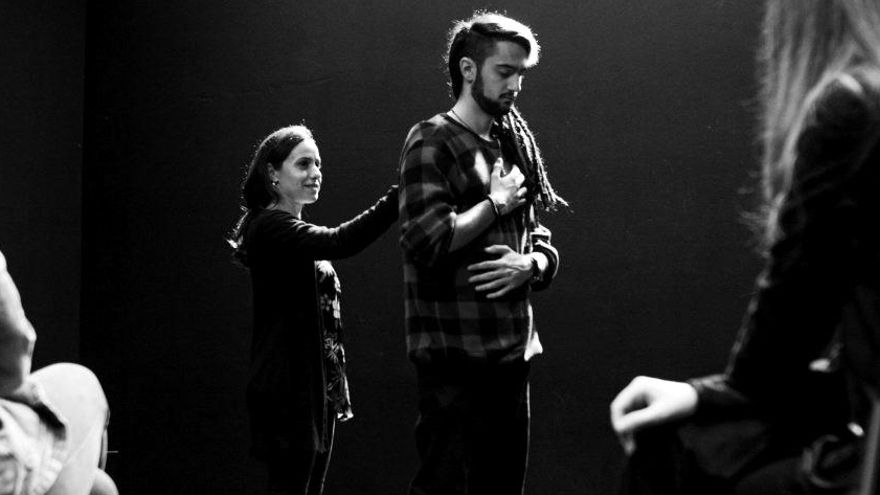 Una clase de la escuela.