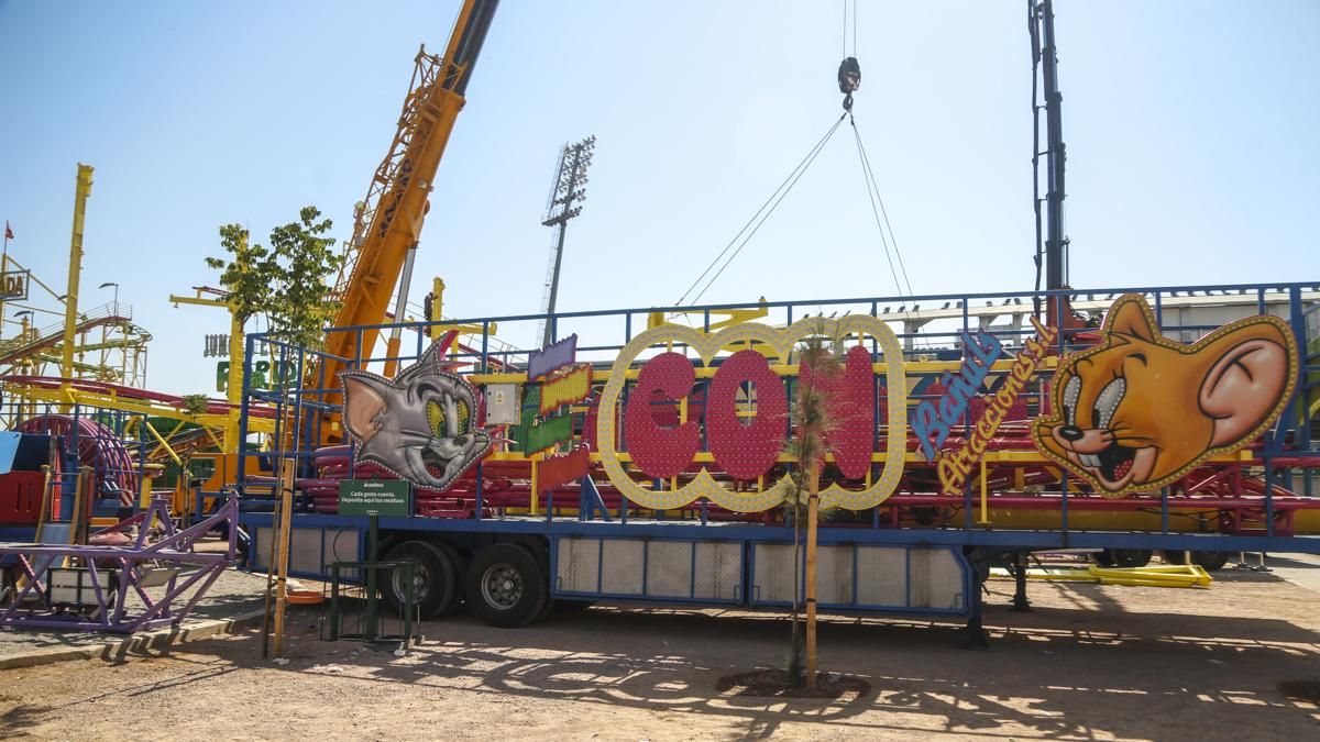 Desmontaje de la Feria