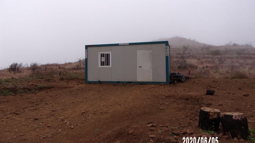 Caseta de obras en la finca de Javier Díaz-Reixa