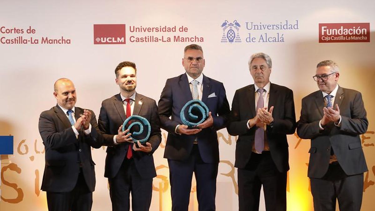 Los alcaldes de Villamalea y Tarazona de la Mancha, Premio Diké por su defensa de los derechos humanos que entregan las Cortes de Castilla-La Mancha