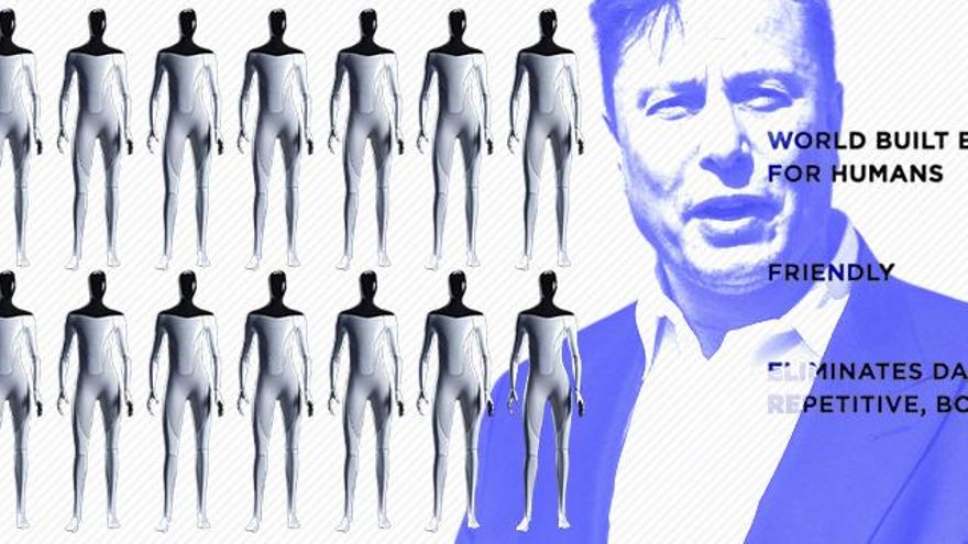 Inversores y expertos desechan la nueva aventura de Elon Musk con los robots