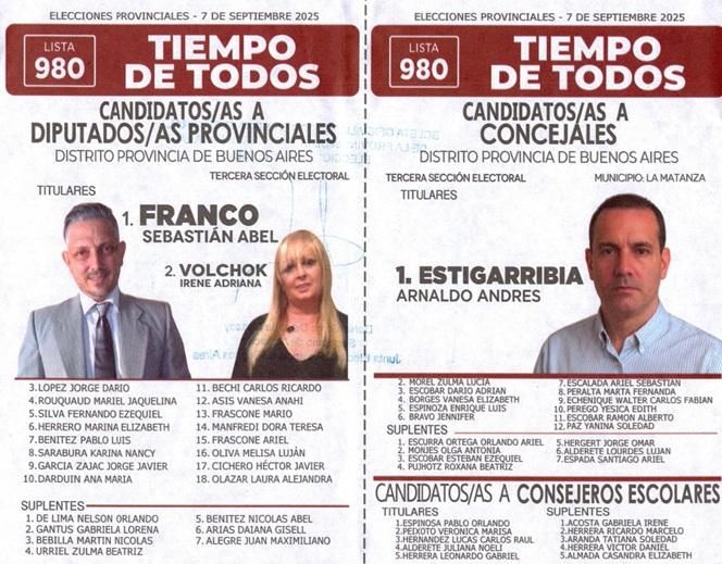 TIEMPO DE TODOS . LA MATANZA