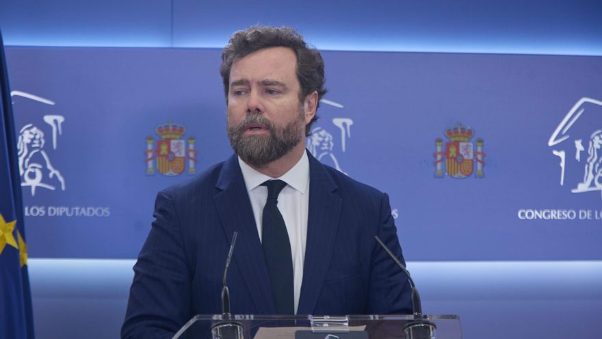 El portavoz de Vox en el Congreso, Iván Espinosa de los Monteros.