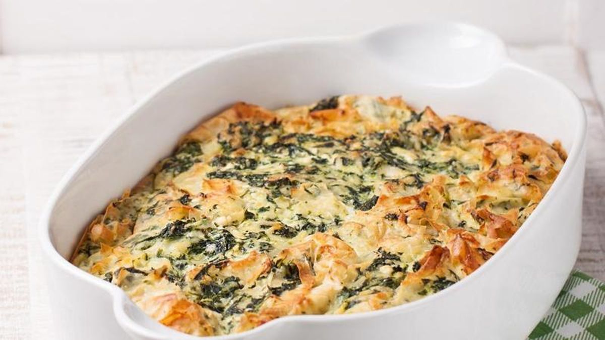 Recuerda que debes cocinar la lasaña hasta que dore