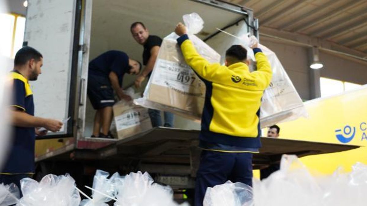 El correo, esencial en los procesos electorales para el reparto de urnas y el envío de telegramas con los cómputos