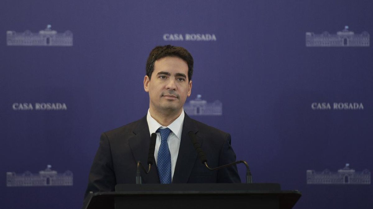 Adrián Ravier, vocero del Gobierno.