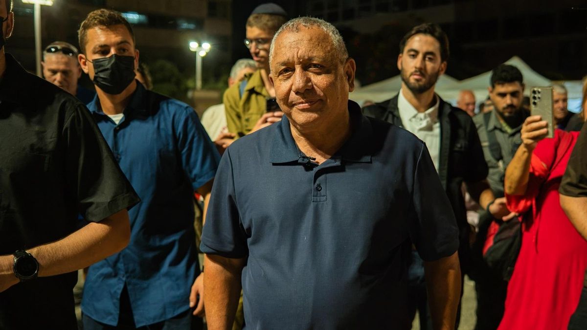 Gadi Eisenkot en Tel Aviv, el 27 de septiembre de 2026.