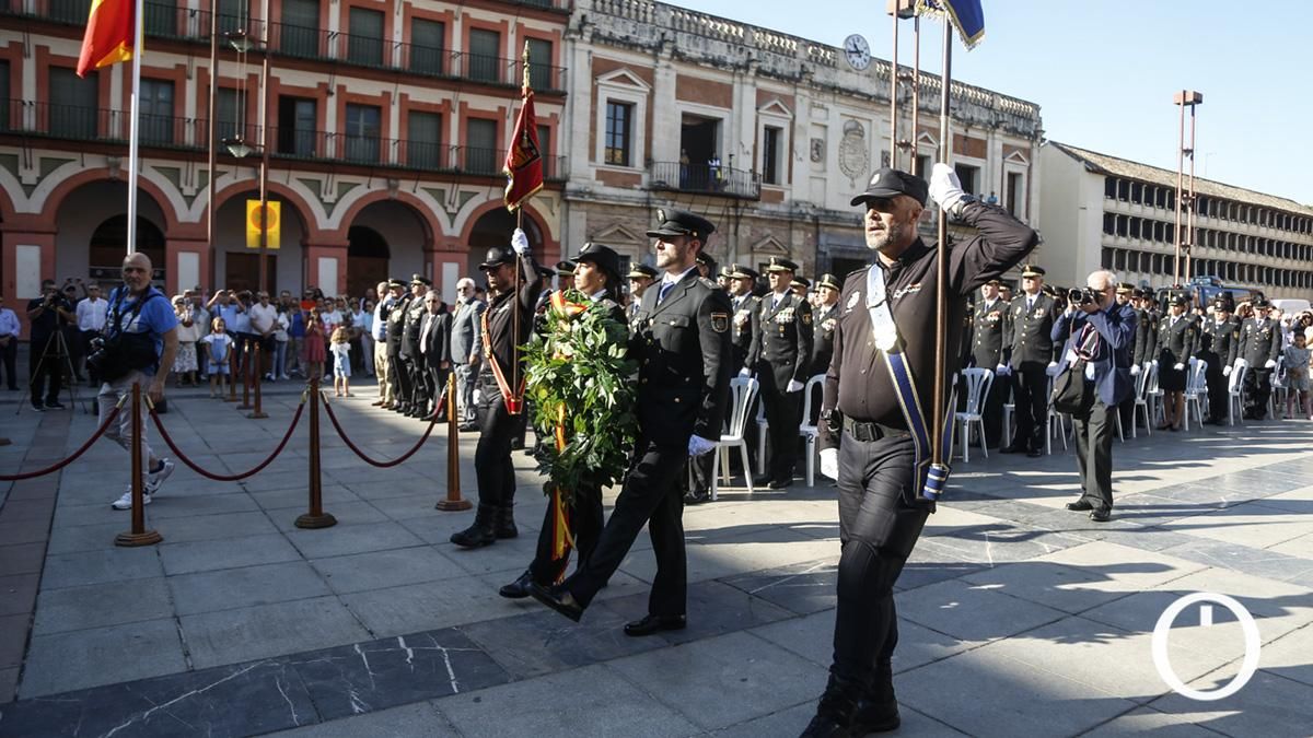 Acto de la Policía Nacional para celebrar su patrón, los Santos Ángeles Custodios