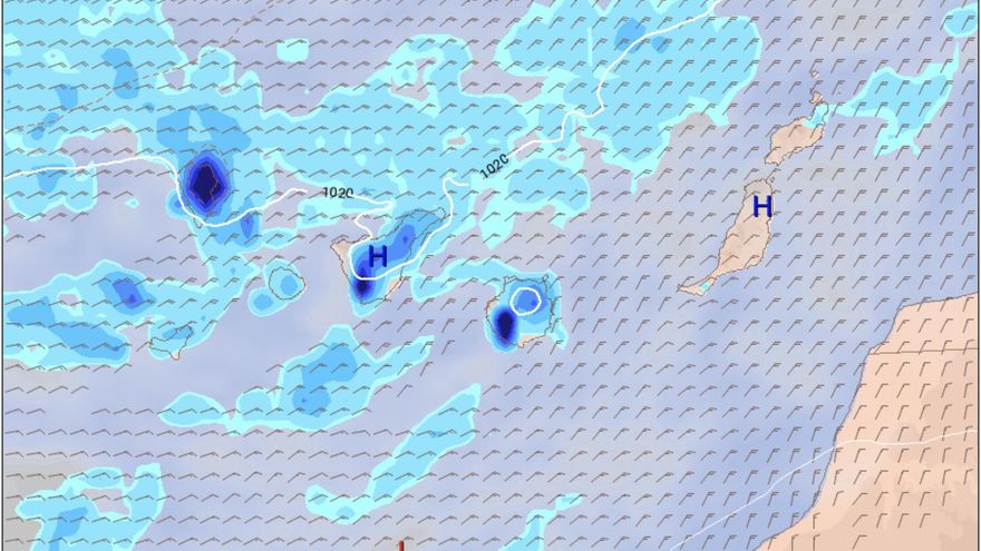 Canarias se prepara para un nuevo episodio de lluvias en los próximos días