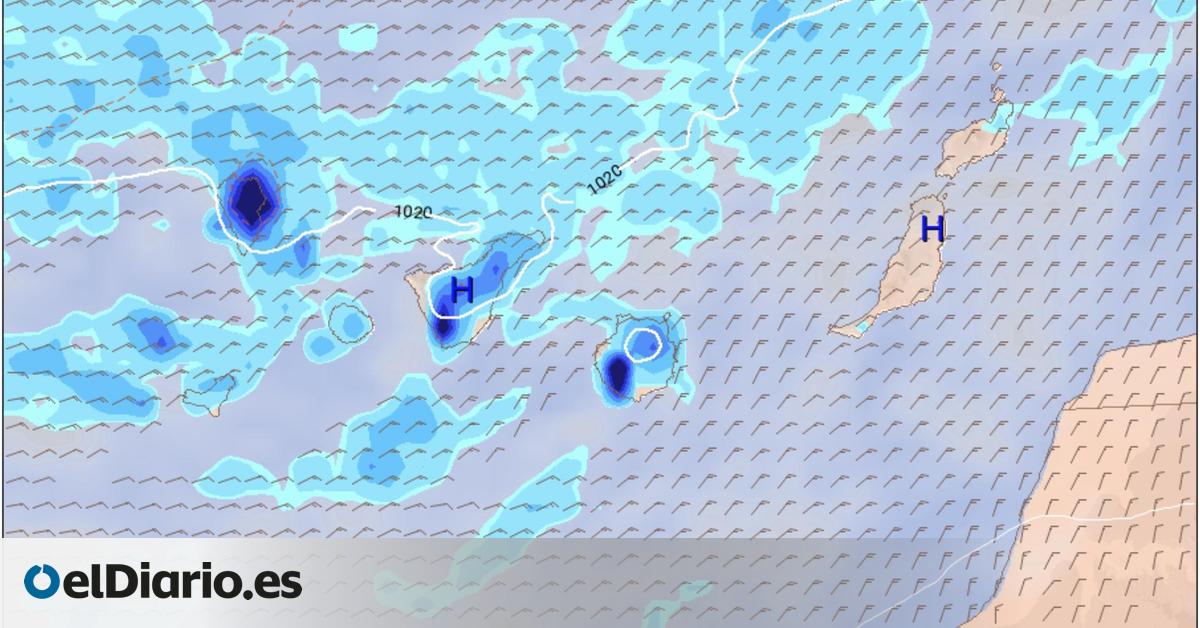 Canarias se prepara para un nuevo episodio de lluvias en los próximos días