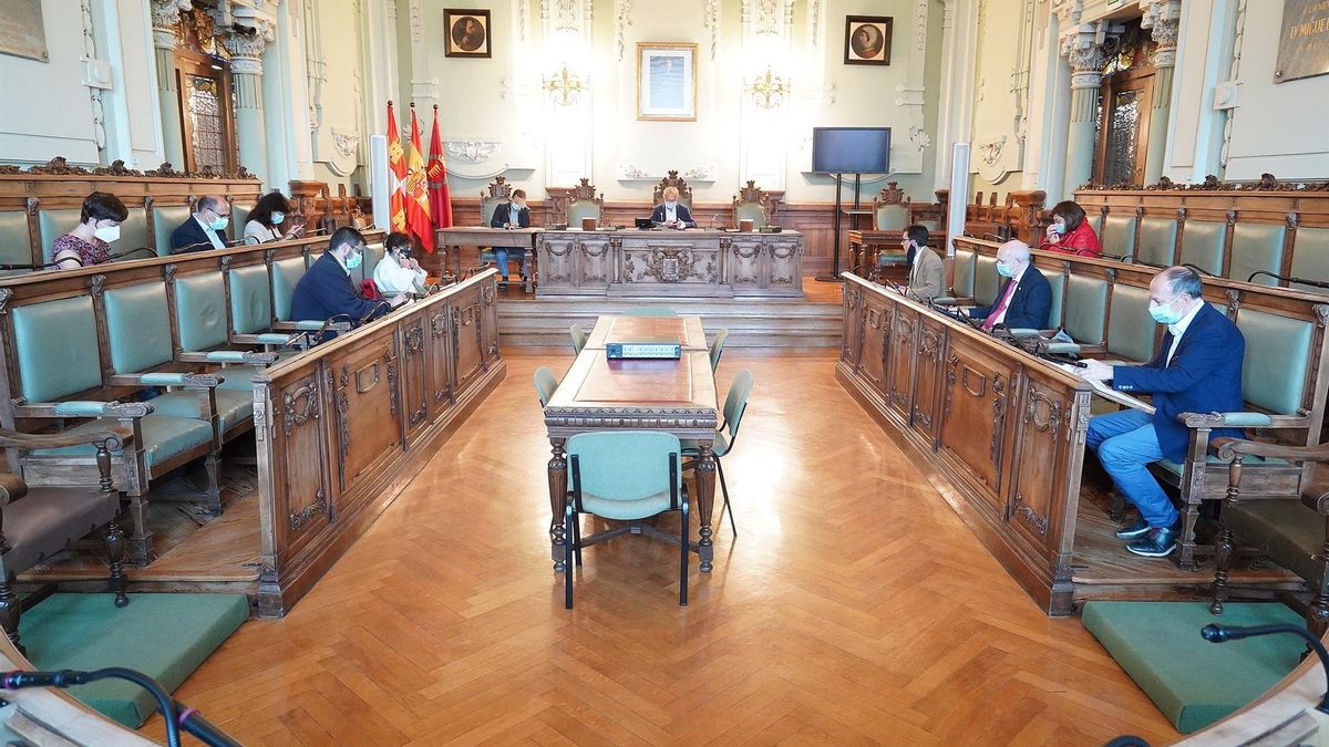 Reunión de la Junta de Gobierno del Ayuntamiento de Valladolid.