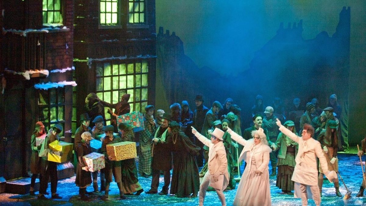 ABAO Txiki representa en el Teatro Arriaga de Bilbao la ópera infantil 'Cuento de Navidad', basado en la obra de Dickens