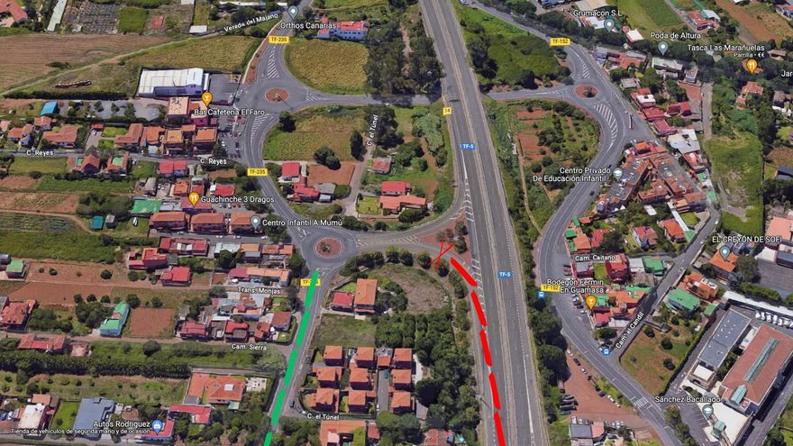 Modificaciones en la TF-5: estos son los cambios desde este miércoles en la salida desde Guamasa