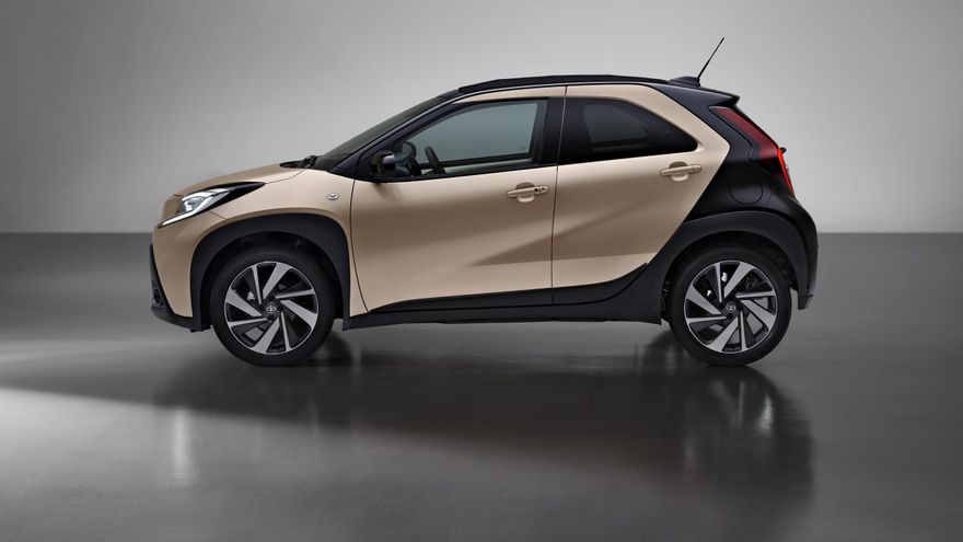 El Toyota Aygo Cross tiene una longitud de 3,70 metros.