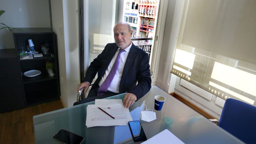 García Reche durante la entrevista / Jesús Císcar