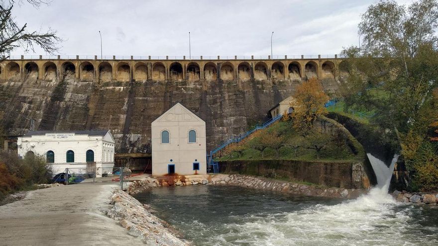 Confederación del Duero desembalsa el pantano de Villameca por el aumento del caudal del río Tuerto