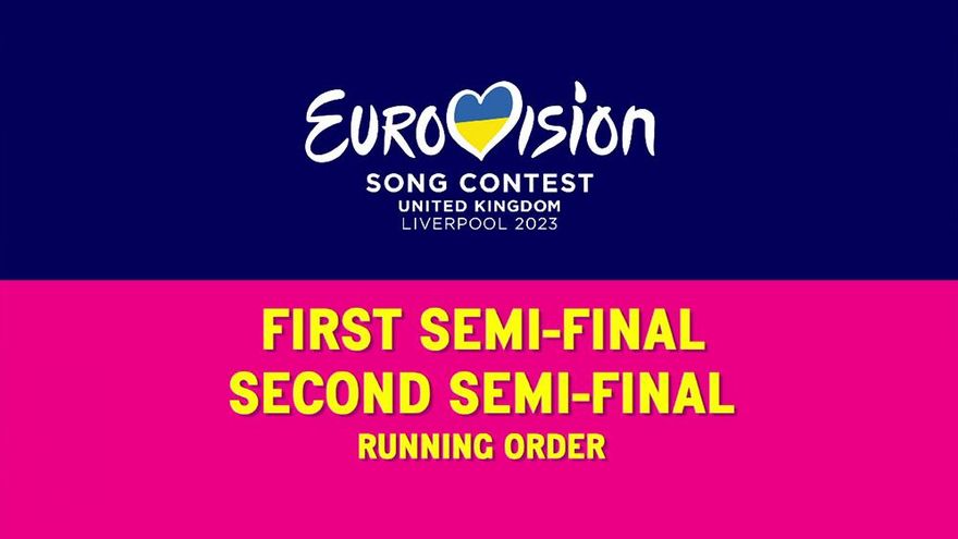 Eurovisión 2023 revela el orden de actuación de sus dos semifinales